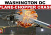 पॅसेंजर जेट आणि आर्मी हेलिकॉप्टर यांच्यात झालेल्या टक्करनंतर कोणीही वाचलेले नाही