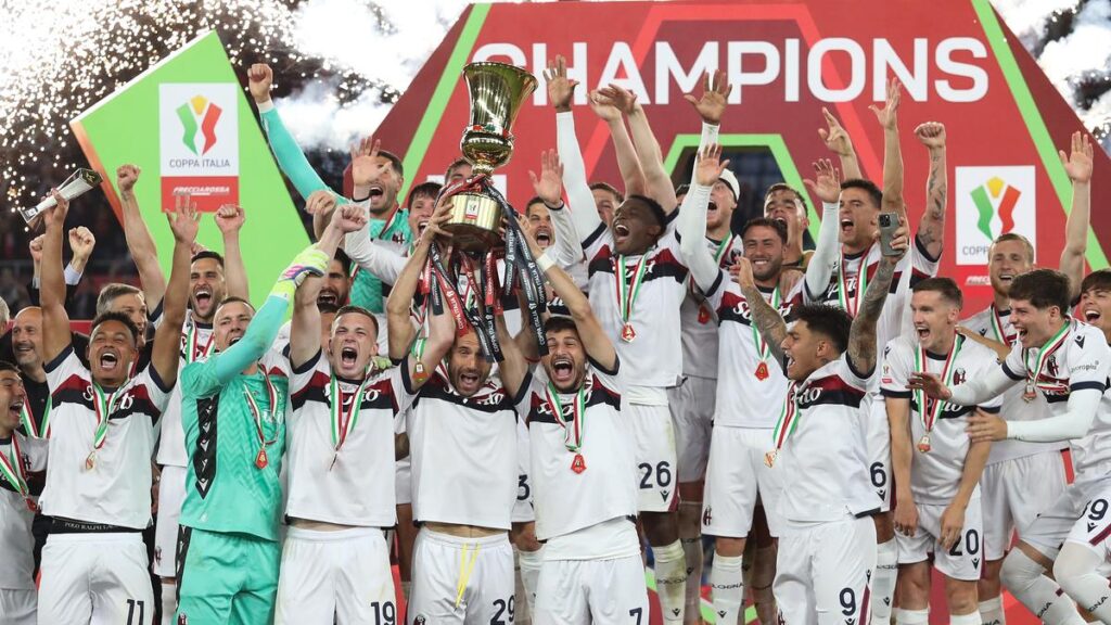 बोलोग्नाने एसी मिलानला हरवून कोप्पा इटालिया जिंकला, ५१ वर्षांचा करंडक दुष्काळ संपला